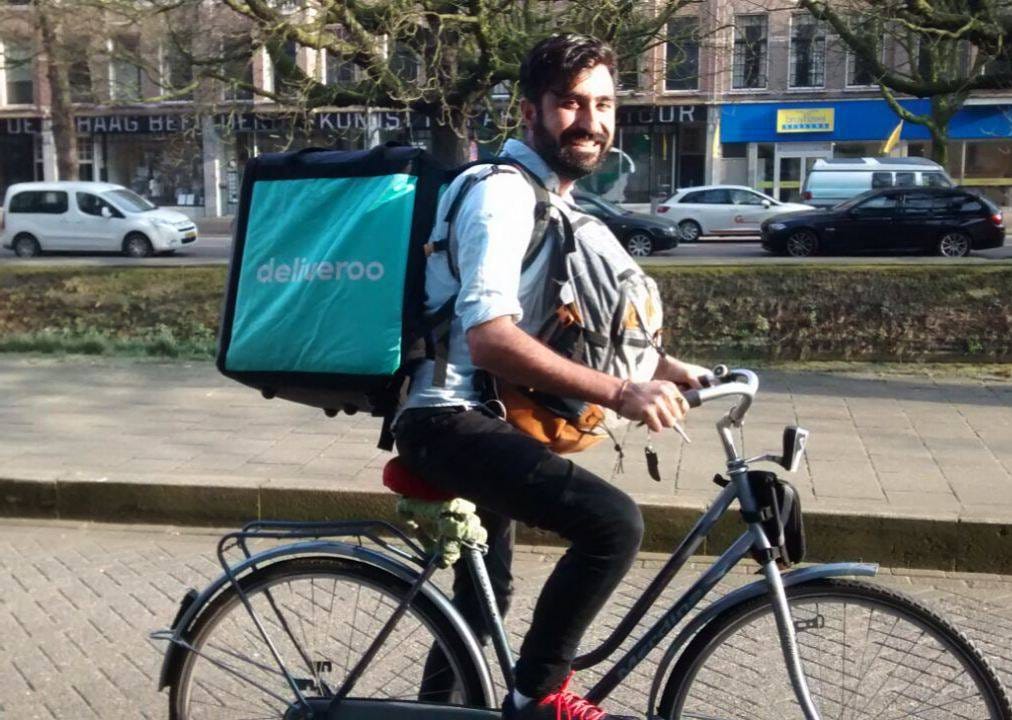 deliveroo no bike option