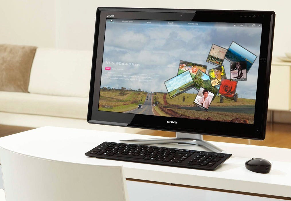 Europe Receives Sony S New Vaio L Series Touch Hd Pc Tv All In One By Sohrab Osati Sony Reconsidered