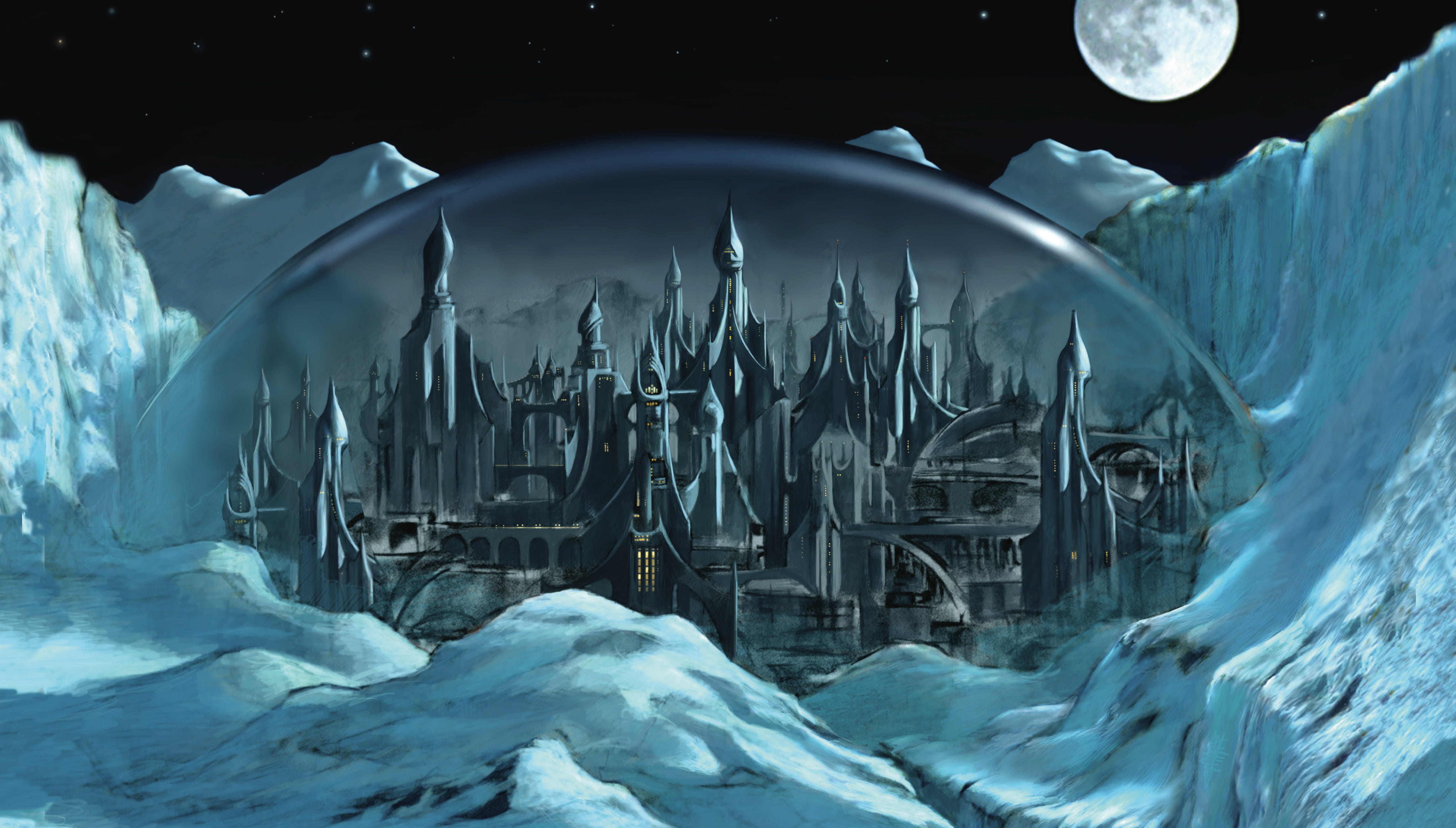 Force Field Around Earth