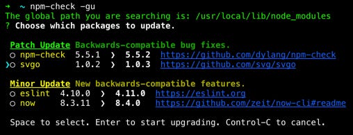 List And Update Globally Installed Packages With Npm And Yarn By Esau Silva Medium