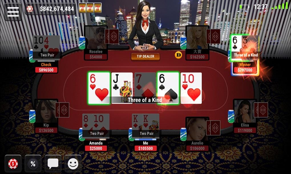 Play texas holdem with friends online, free