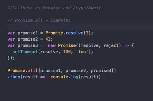 Callback vs Promise and Async/Await in JavaScript | by Santosh Shinde |  JavaScript in Plain English