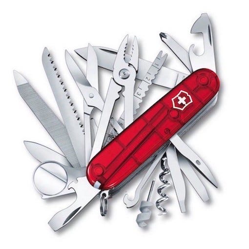 Victorinox Swiss Champ Swiss Army Knife The only tool you will ever need by Vinay Krishna