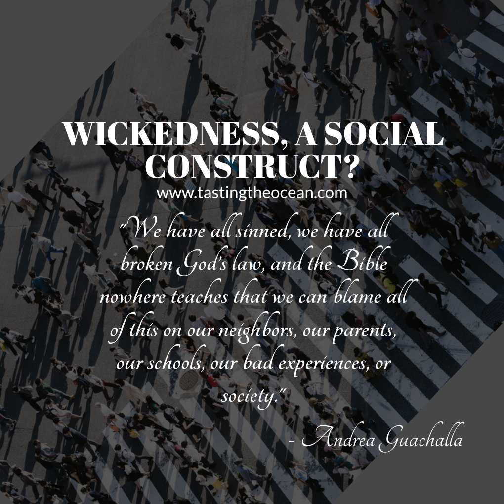 👥"Wickedness does not exist in man, it is the final argument of both