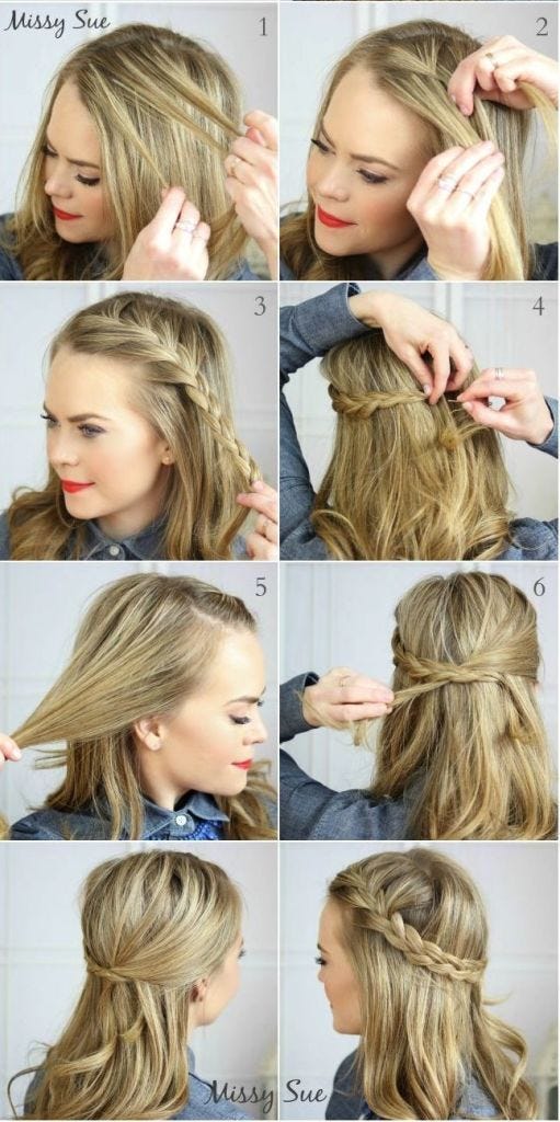 medium everyday hairstyles