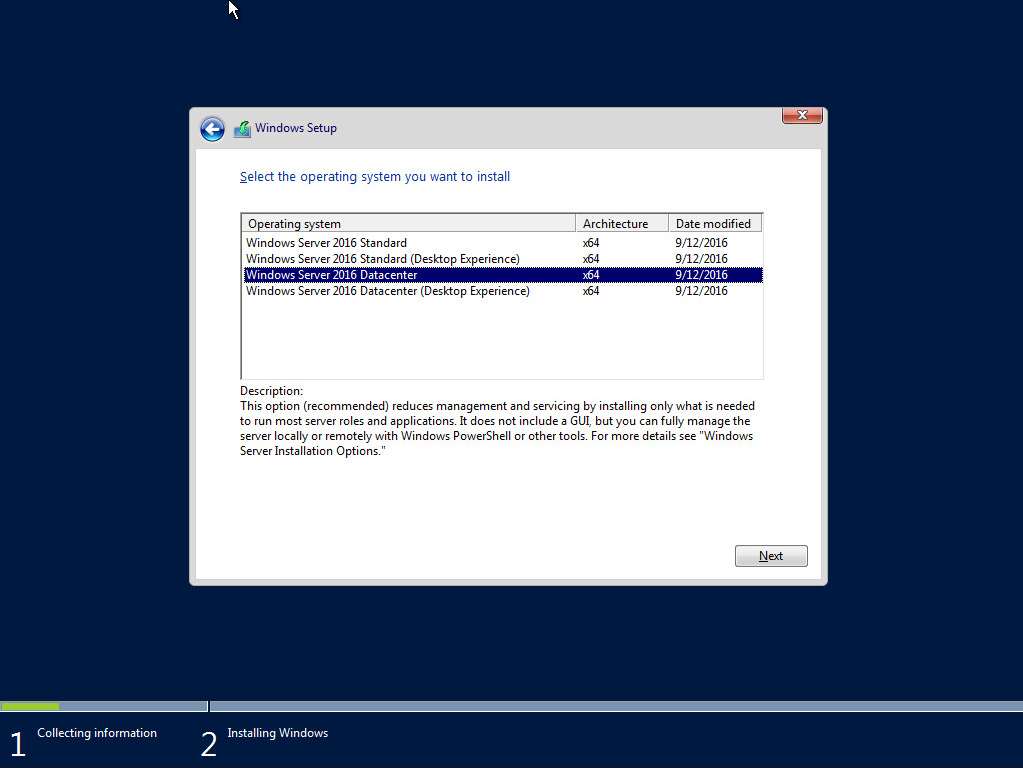 Windows Server 2016 Core Installation | by NAKIVO | Medium