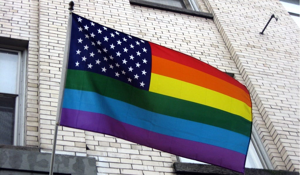American Gay Flag Lalafcargo