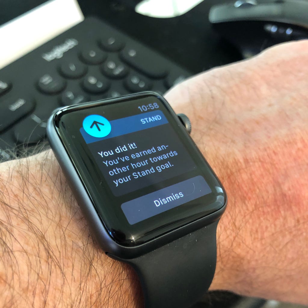 But Apple Watch I Ve Been Standing All Day Darrell As A