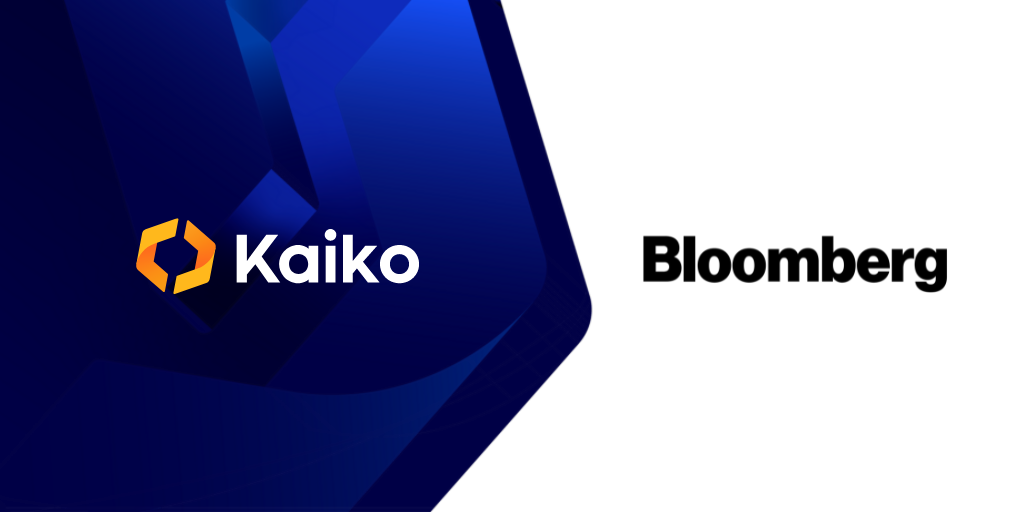 Kaiko’s Cryptocurrency Price Rates Now Available to Bloomberg Customers