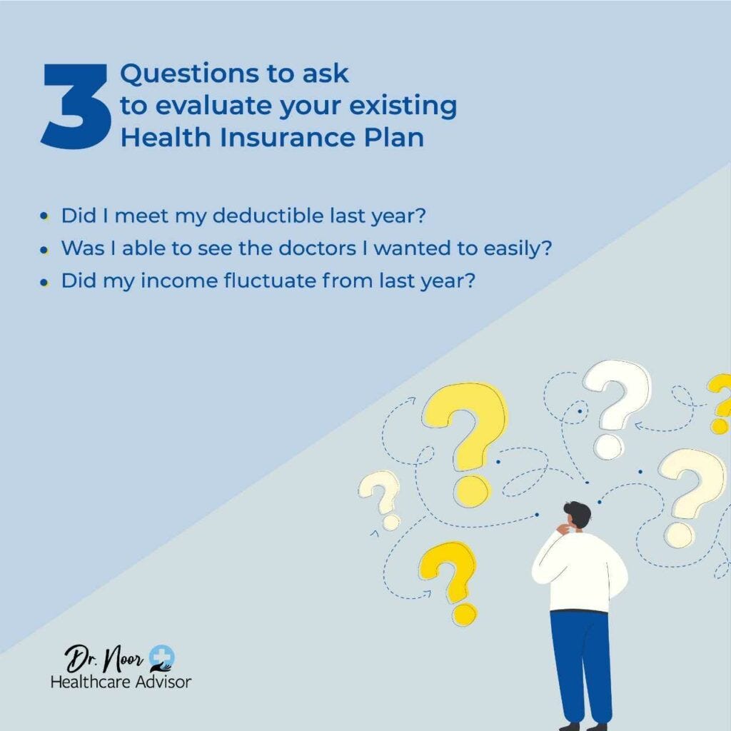 3 Questions To Help Evaluate Your Health Insurance Plan Every Open