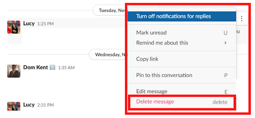 How To Delete Messages On Slack. In this article, you will learn how to… |  by Mio | Dispatch by Mio | Medium