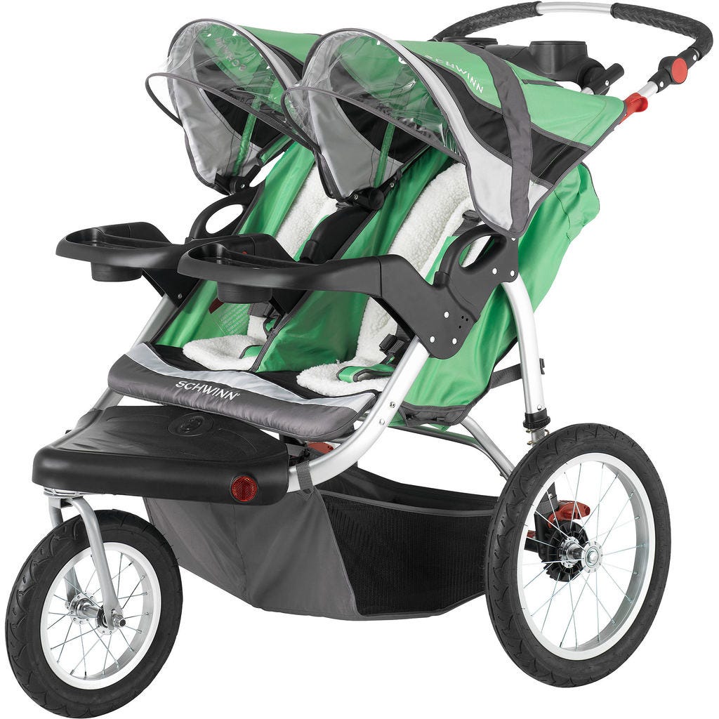 bob revolution se double stroller