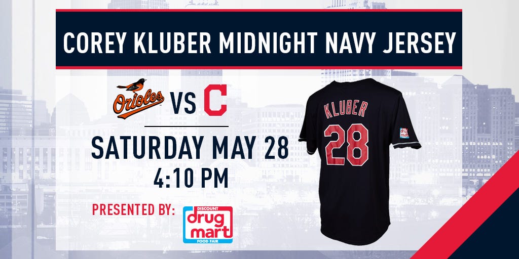 cleveland indians kluber jersey