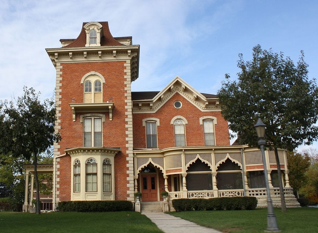 The HuffLamberton Mansion. Henry Depeu Huff arrived in Winona… by