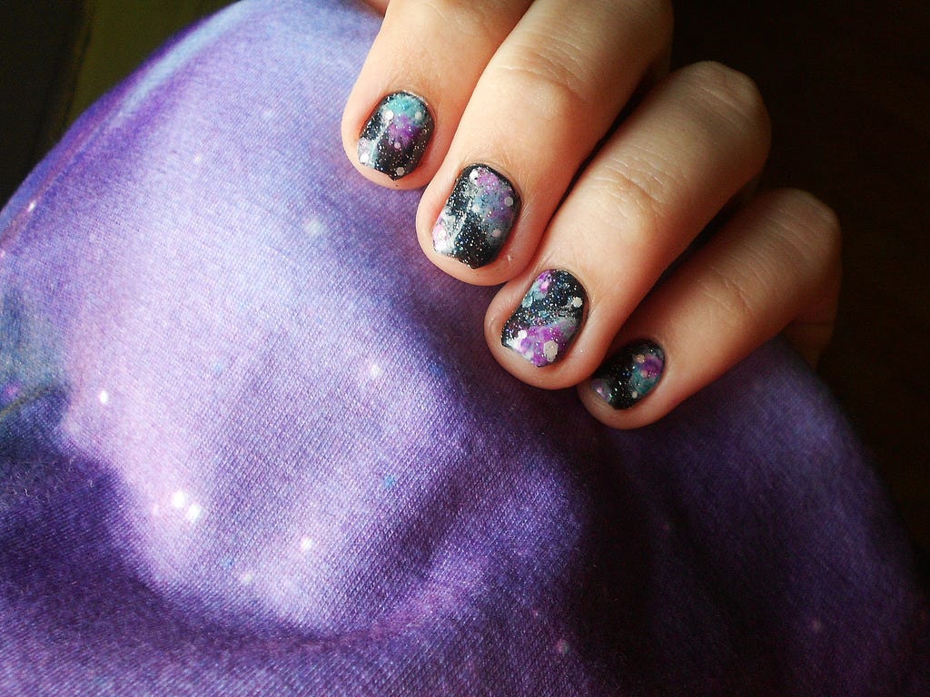 Nail Designs 16 17 Desafio Musical 4 Coldplay A Sky Full Of Stars By By Fashion Viral Medium