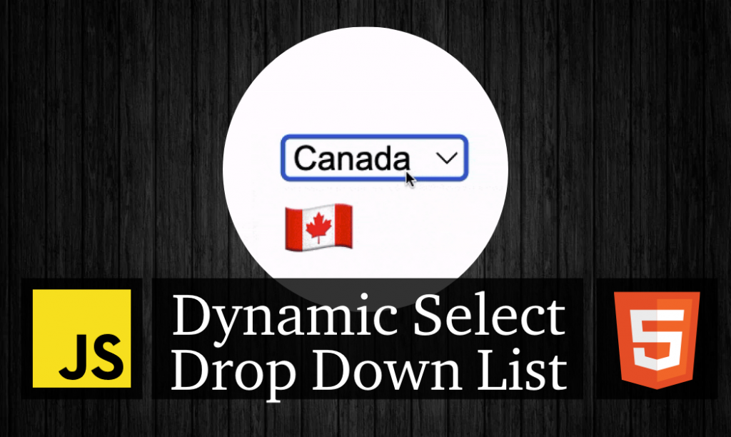 Dynamic HTML Select Drop Down List Using JavaScript by Rajarajan