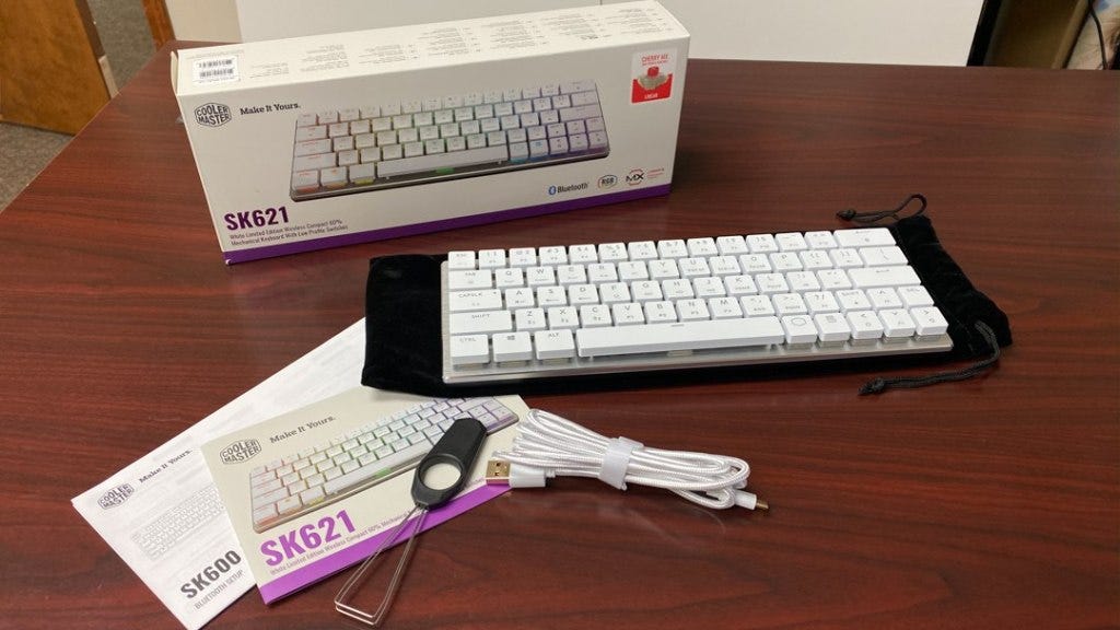 Cooler Master SK621 White Wireless Mechanical Keyboard REVIEW | Mac Sources  | by MacSources | Medium