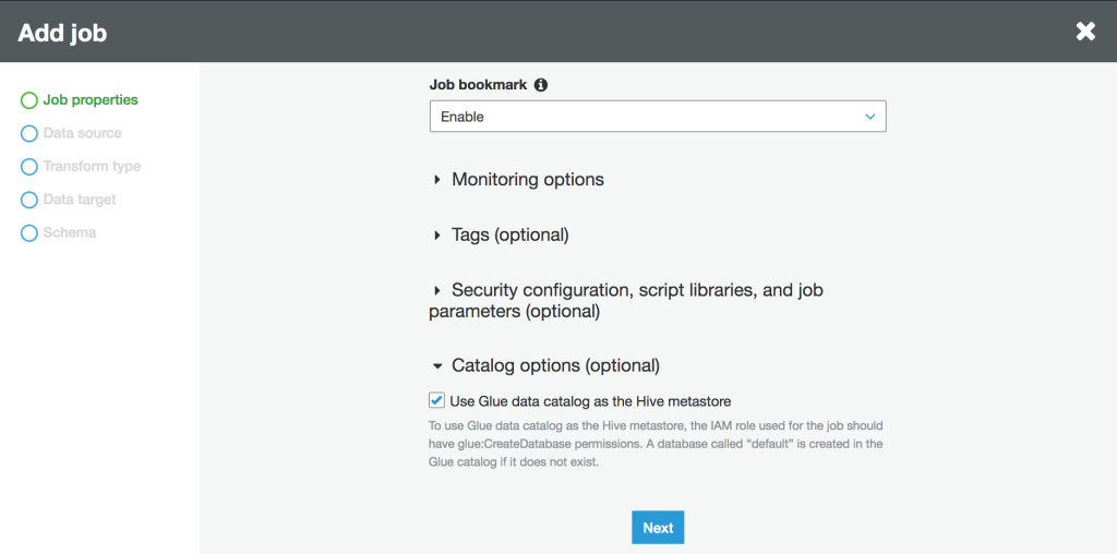 Add New Partitions In AWS Glue Data Catalog From AWS Glue Job By 