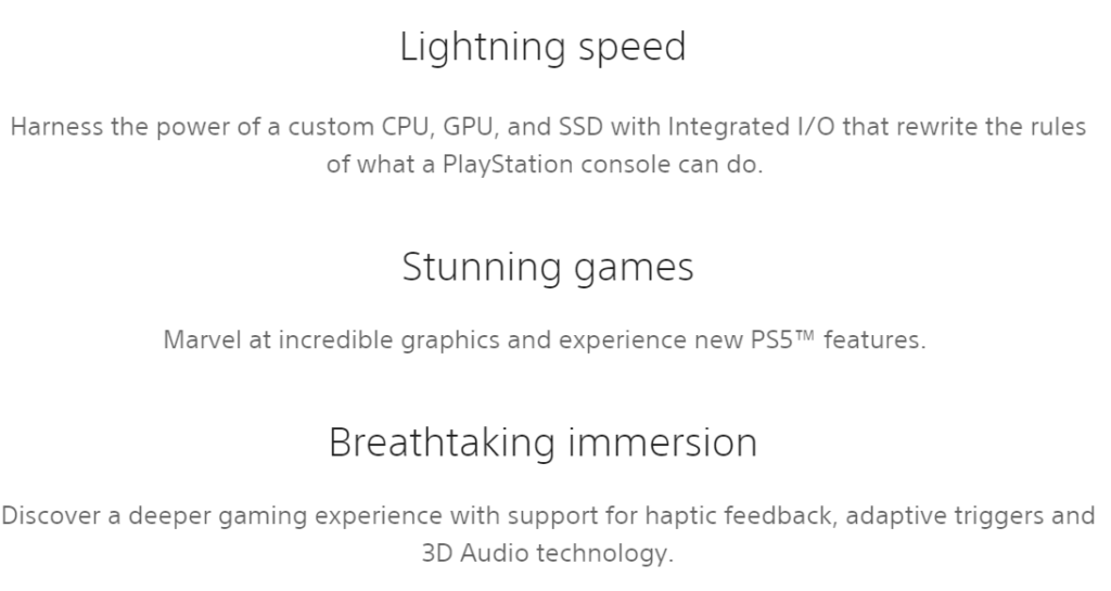 ps5 white price