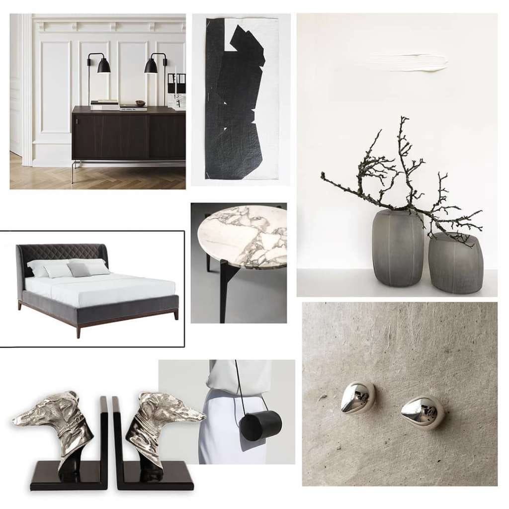 Monochrome — Design & Decor Home. A clean, monochrome color palette for