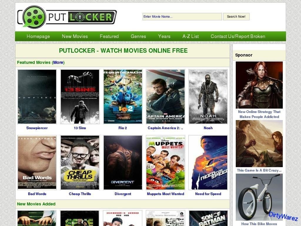 Advantages of Picking Putlocker Web Site to See movies.