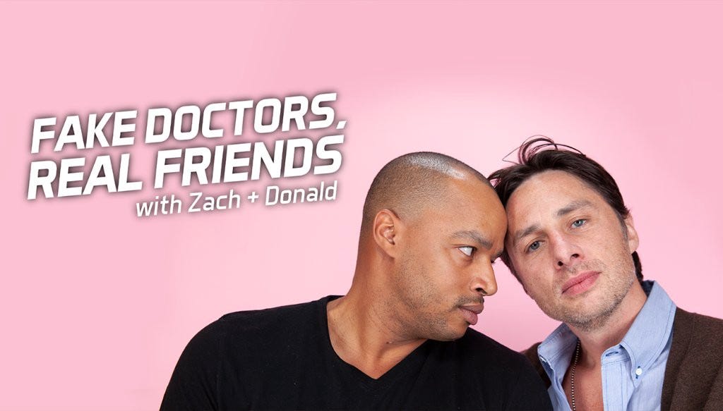 Fake Doctors Real Friends The Podcast That Keeps Me Afloat Through Covid 19 By Esther Hofknecht Curtis Medium