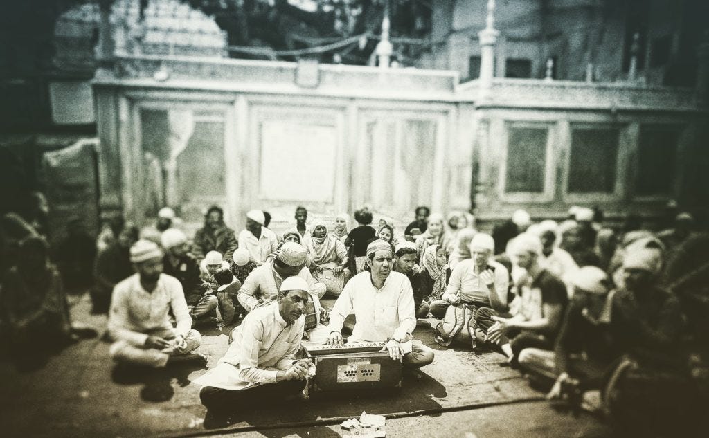 Qawwali at Nizamuddin Dargah ,a 700 years old spiritual and multicultural tradition. | by kumar abhishek sharma | Medium