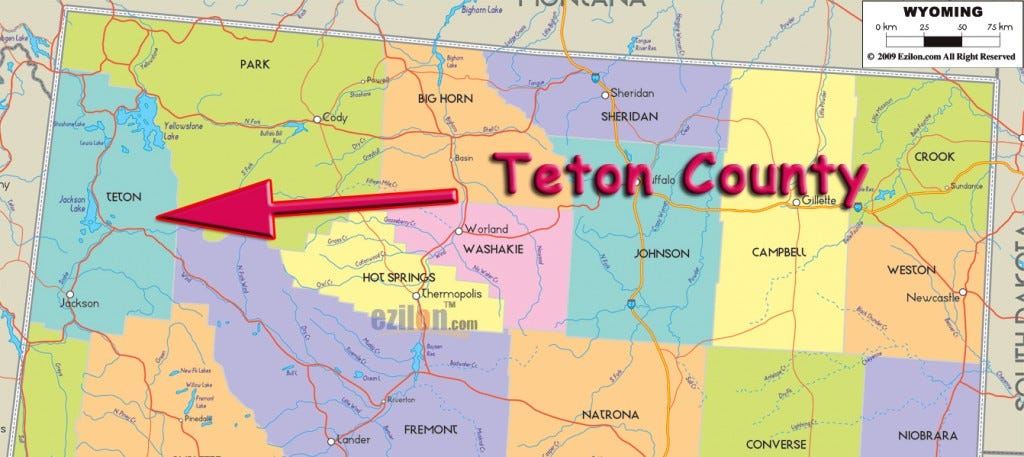 Teton County Map Server The Reality Of A Tourism Based Economy | By The Petroglyph | The Petroglyph