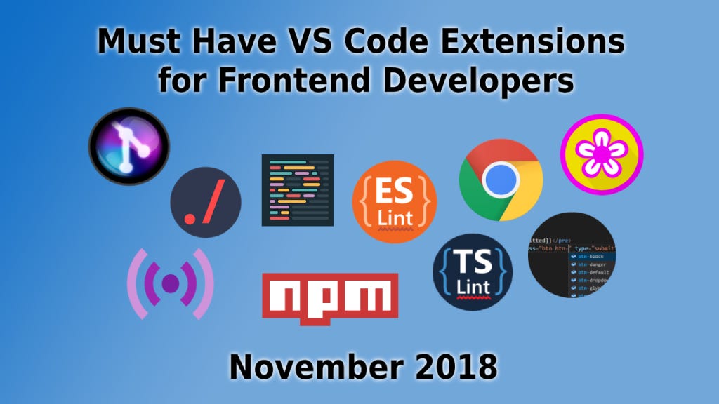 VS Code must have plugins and extensions for Frontend Developers ...