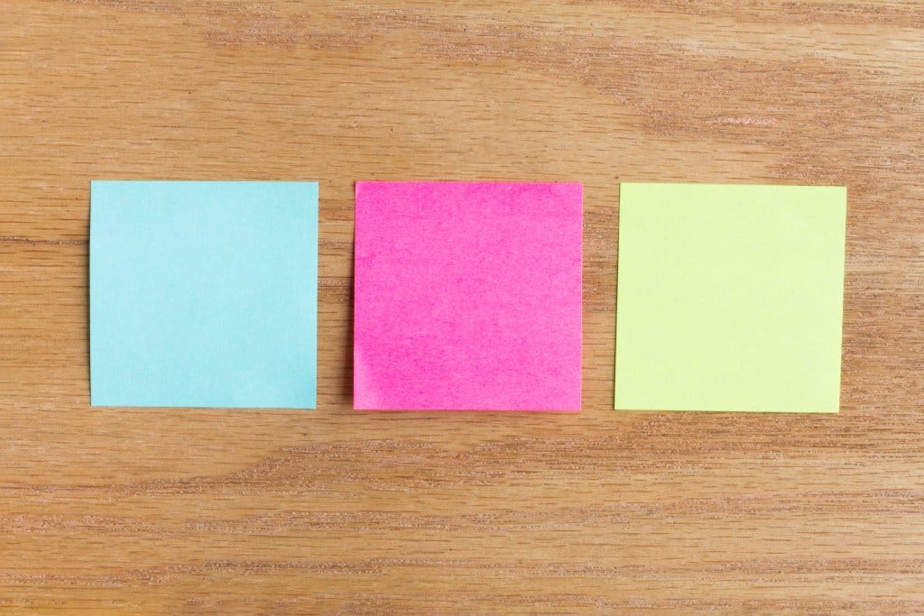 Why do we love sticky notes?. A sticky note is a small rectangular… | by  Epiphany | A product discovery platform | UX Planet