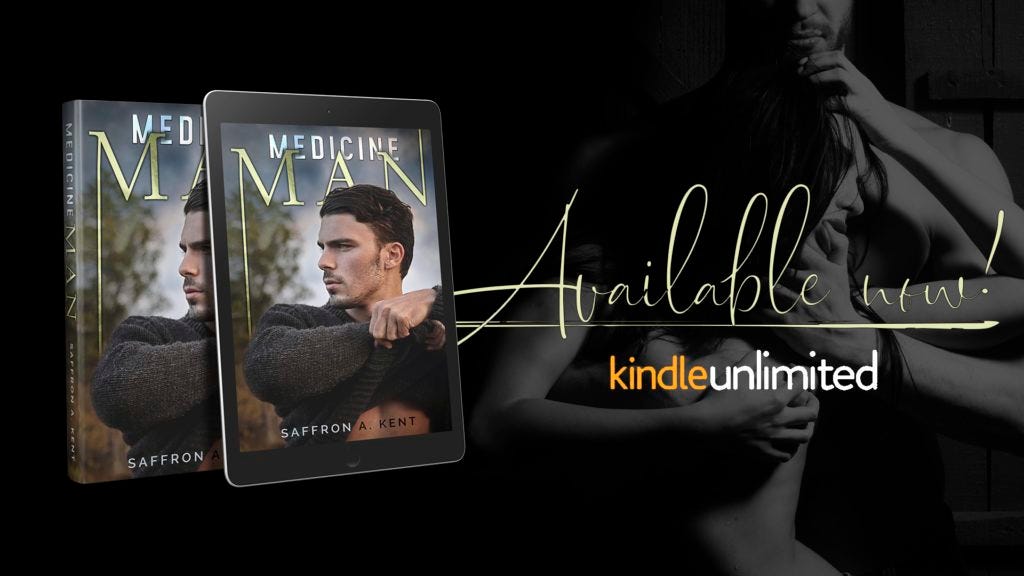 Medicine Man by Saffron A. Kent RELEASE BLITZ by Avephoenix Medium
