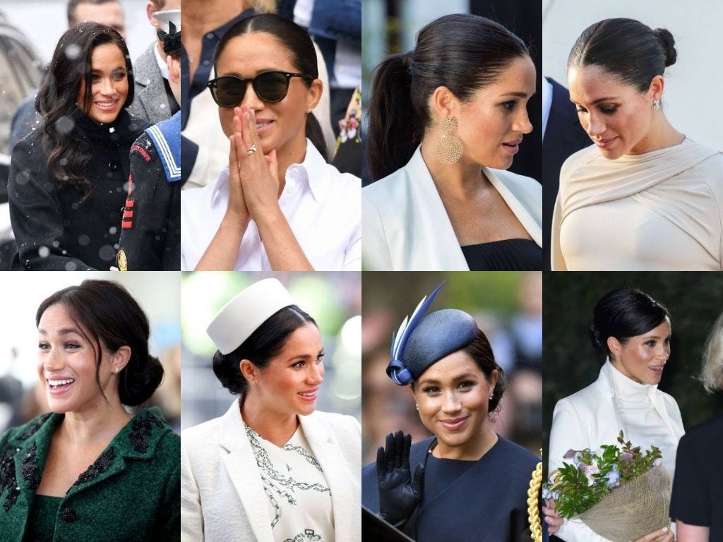 Top 10 Meghan Markle Hair Style Photos Ever James L Komi Medium