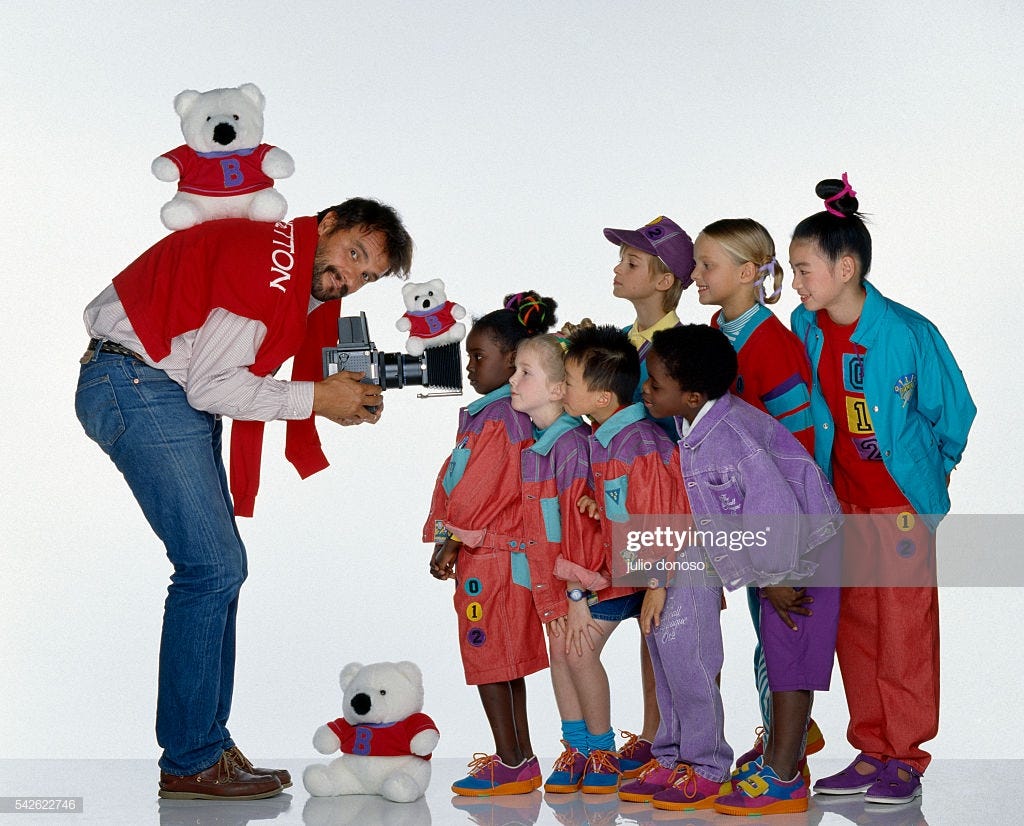 spařit krab Nenahraditelný oliviero toscani photo for campan benetton  Fotoelektrické Armáda použití