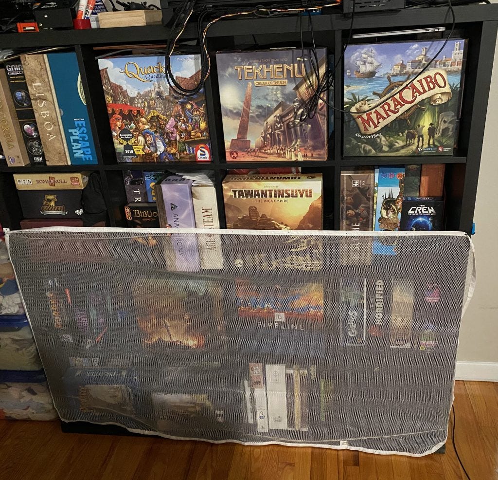 How to Baby Proof Your Board Game Bookshelf (Including a Kallax Shelf) | by  Paul Shapiro - Board Game Edition | Board Games Digest | Medium
