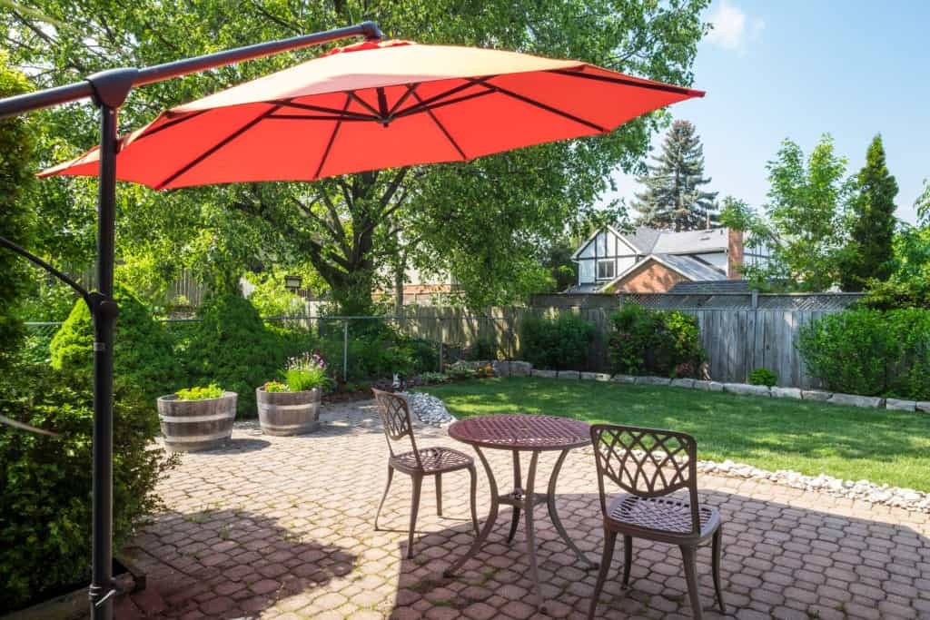 top rated cantilever patio umbrellas