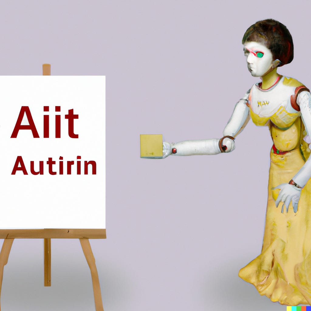 AI art is automation and automation is good, actually by Cathy