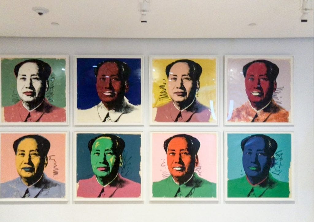 Inspirations of the week Andy Warhol Colors by Barbora Grmanová