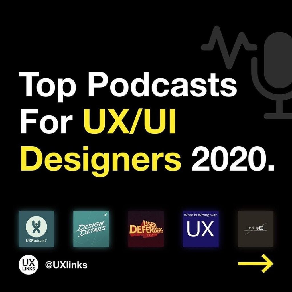 Top Podcasts for UX/UI Designers 2020 by Ruslan Galba hellotegra