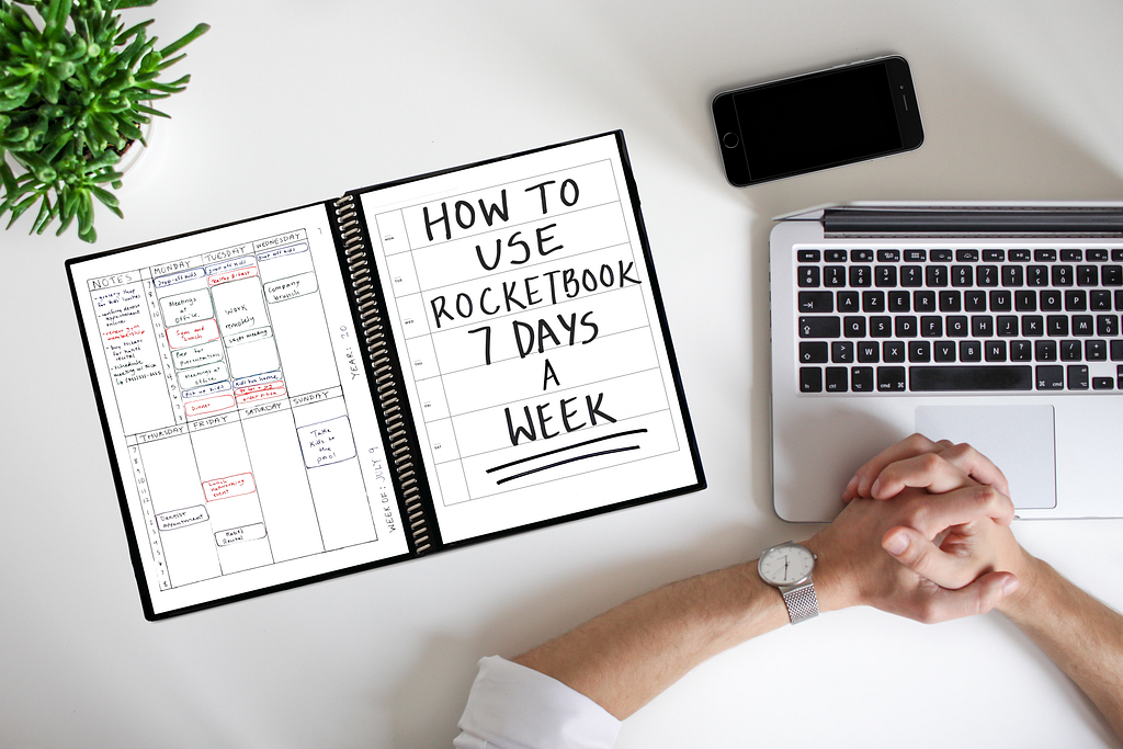 How To Use Rocketbook 7 Days A Week Rocketbook UK