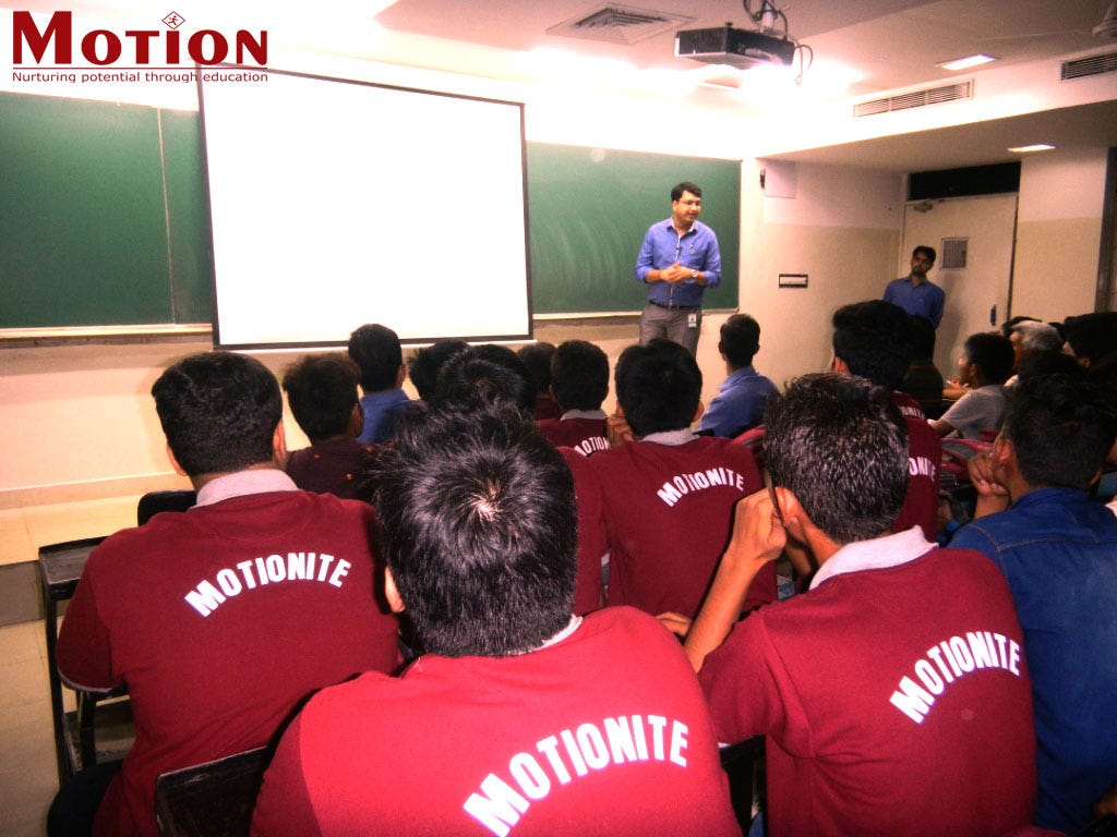 MOTION EDUCATION PVT. LTD.. Motion is the best coaching for IITJEE