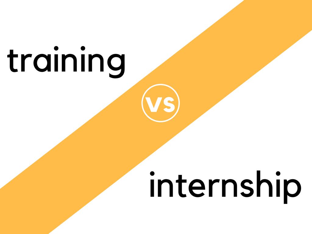 Difference Between Training And Internships By Switch Idea Your Internship Advisor Medium