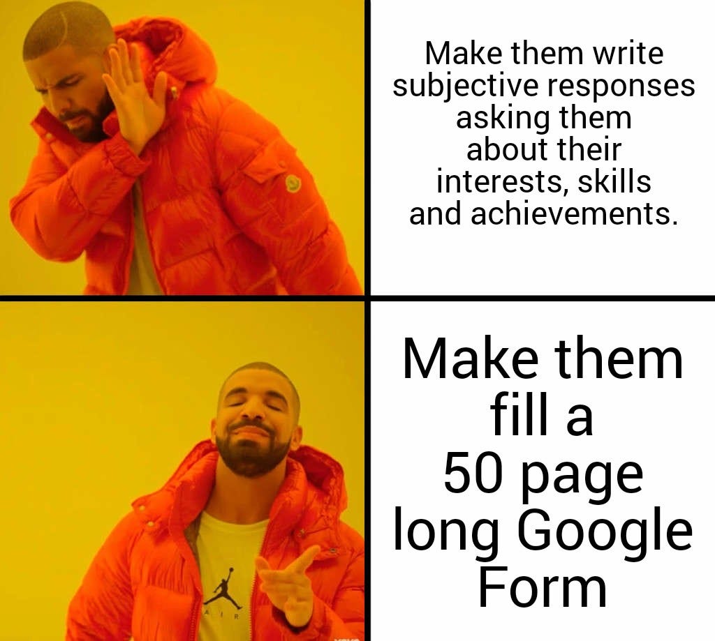 How I made a 50 sections long Google form with logic jumps for FOSSMEC