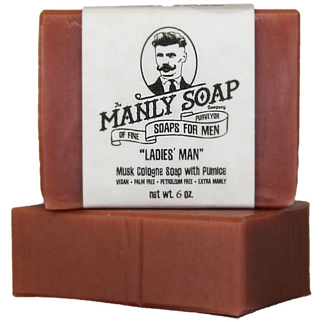 Scented and stylish handcrafted soap for man to protect your rough skin