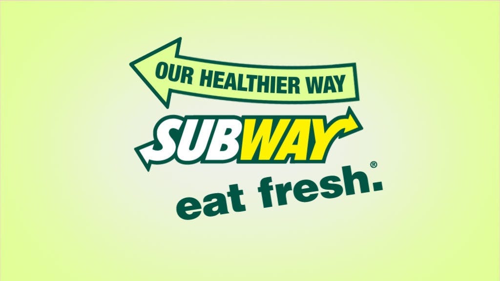 Subway: The freshest of them all.