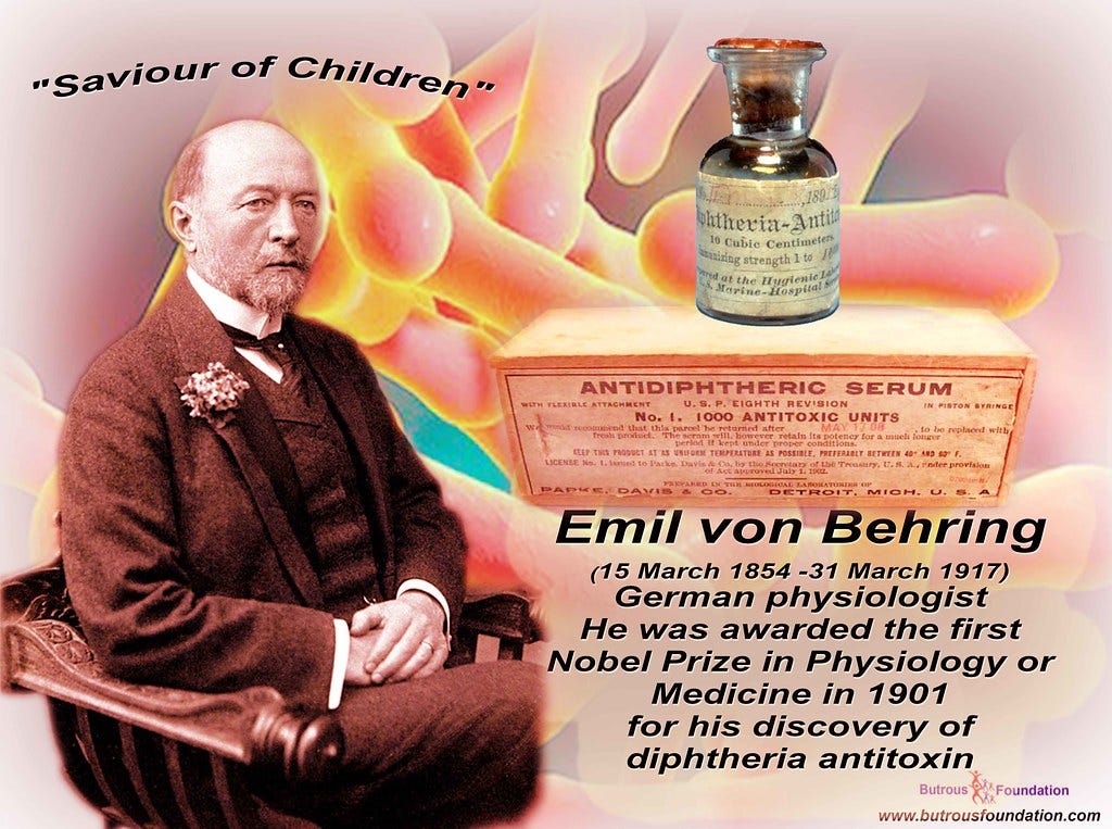 Antiserum and antitoxin