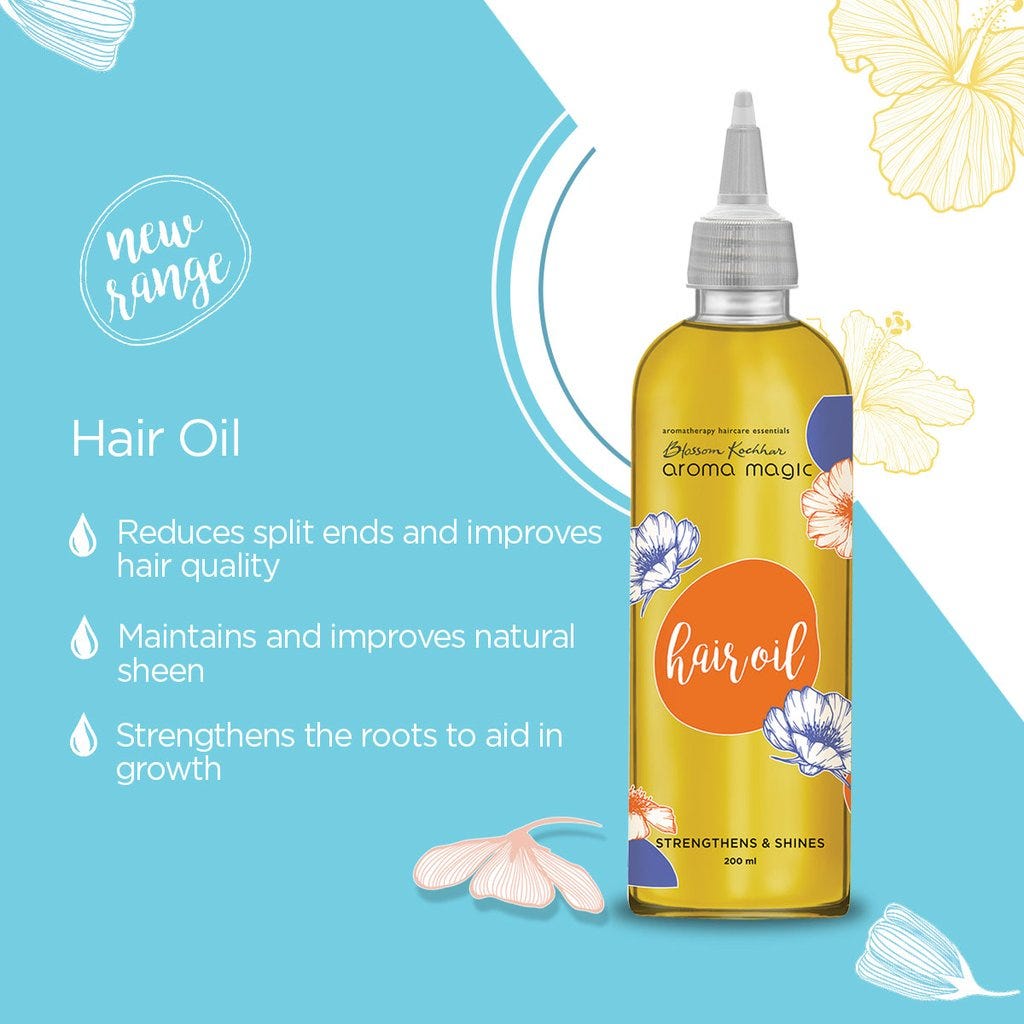 Buy Hair Oil Online At Best Price Aroma Magic Blossom Kochhar