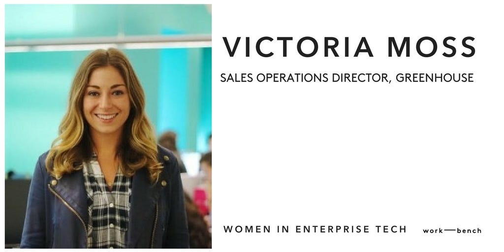 Women In Enterprise Victoria Moss At Greenhouse Work Bench Medium