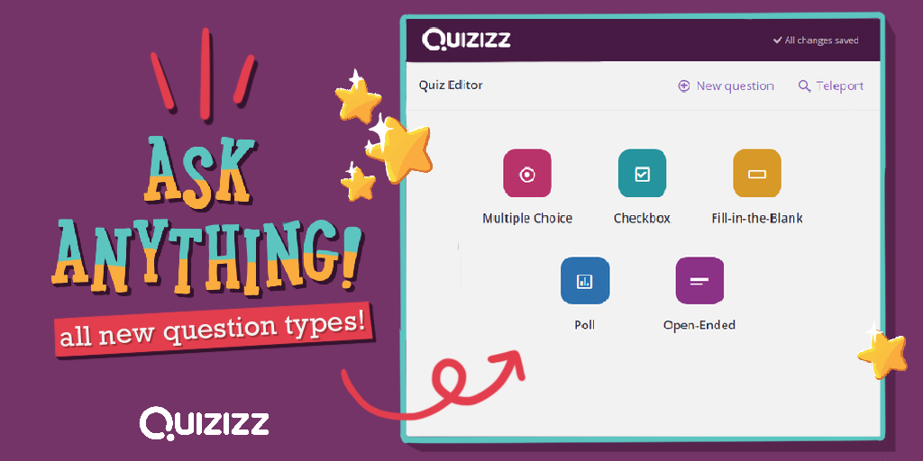 20 Question Ideas Using The New Quiz Editor By Quizizz Quizizz