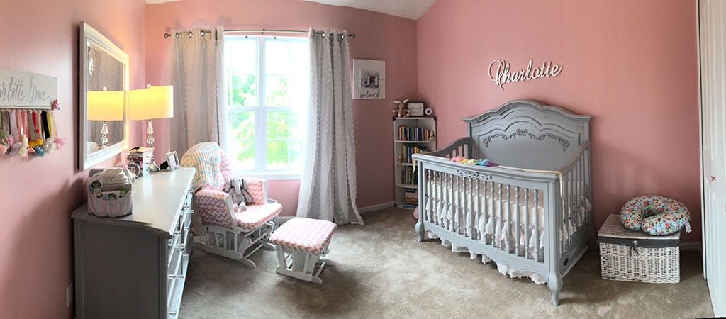 evolur aurora crib set