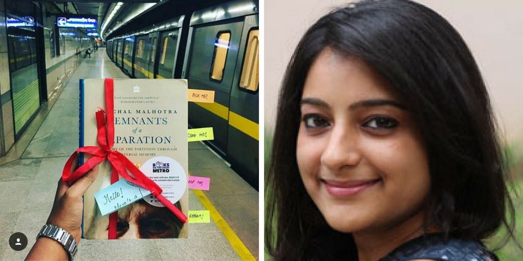 We Leave Free Books On The Delhi Metro Because Reading